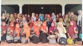 PERTEMUAN PKK KAPANEWON SEMANU DI KALURAHAN SEMANU